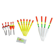 Load image into Gallery viewer, 15 pieces of various sizes of bait float fishing accessories