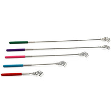 Load image into Gallery viewer, Retractable back scratching tool stainless steel horn Massager