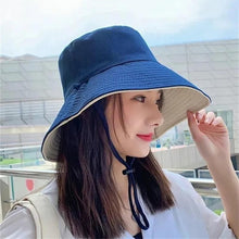 Load image into Gallery viewer, Sunshade and sunscreen double-sided fisherman hat