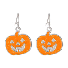 Load image into Gallery viewer, Halloween trick or treat earrings