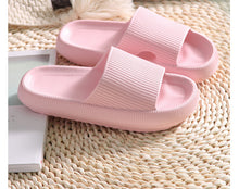 Load image into Gallery viewer, Men's and women's summer beach soft bottom bathroom slippers