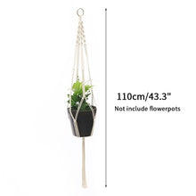 Load image into Gallery viewer, 100% Manual hanging basket indoor wall hanging flower rack
