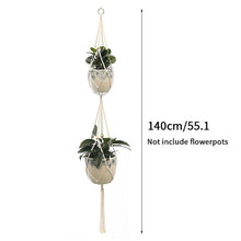 Load image into Gallery viewer, 100% Manual hanging basket indoor wall hanging flower rack