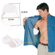Load image into Gallery viewer, Disposable underarm sweat absorbing pad underarm care anti sweat sticker