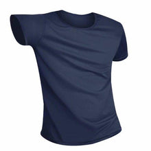 Load image into Gallery viewer, Antifouling waterproof men's T-shirt breathable quick drying short sleeve solid color