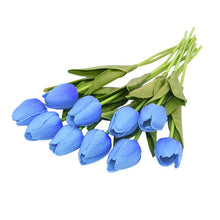 Load image into Gallery viewer, 10 Tulip artificial flowers for wedding home decoration