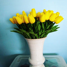 Load image into Gallery viewer, 10 Tulip artificial flowers for wedding home decoration