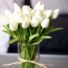 Load image into Gallery viewer, 10 Tulip artificial flowers for wedding home decoration