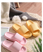 Load image into Gallery viewer, Men's and women's summer beach soft bottom bathroom slippers
