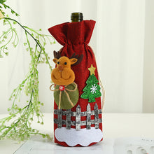 Load image into Gallery viewer, Christmas red wine bag