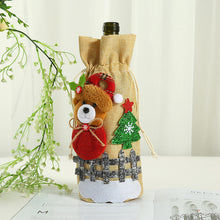 Load image into Gallery viewer, Christmas red wine bag