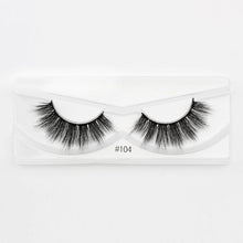 Load image into Gallery viewer, 10 Pairs 3-D mink eyelashes with messy natural false eyelashes