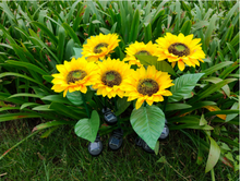 Load image into Gallery viewer, Garden lights Solar LED Light Waterproof Sunflower Lawn Light