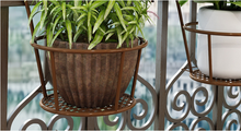 Load image into Gallery viewer, Iron hanging flowerpot portable flowerpot accessories