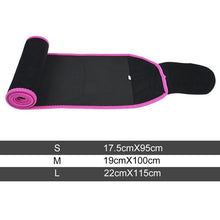 Load image into Gallery viewer, Men Women Waist Girdle Sport Belt Tummy Corset Weight Loss Fat Burner