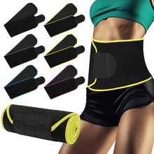 Load image into Gallery viewer, Men Women Waist Girdle Sport Belt Tummy Corset Weight Loss Fat Burner