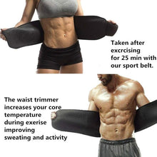 Load image into Gallery viewer, Men Women Waist Girdle Sport Belt Tummy Corset Weight Loss Fat Burner