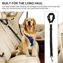 Load image into Gallery viewer, 2 Pack Adjustable Pet Safety Car Seat Belt Harness