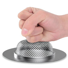 Load image into Gallery viewer, 2 Pack Stainless Steel Sink Drain Strainer