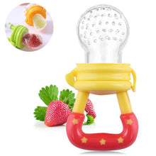 Load image into Gallery viewer, Baby Pacifier Easy Grip Fresh Food Baby Supplies Safe Nibbler Feeder Feeding