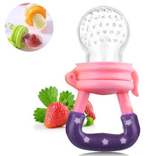 Load image into Gallery viewer, Baby Pacifier Easy Grip Fresh Food Baby Supplies Safe Nibbler Feeder Feeding