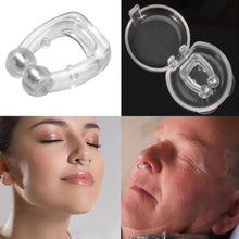 Load image into Gallery viewer, 4 Anti-snoring device Anti-snoring magnetic nose clip