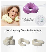 Load image into Gallery viewer, U-shaped neck pillow comfortable travel pillow for aircraft Office