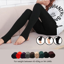 Load image into Gallery viewer, autumn and winter women's fashion warm leggings