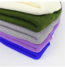 Load image into Gallery viewer, 2 Psc winter warm solid color knitted hat