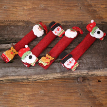 Load image into Gallery viewer, Set of 4 kitchen utensil handle gloves (Christmas style)