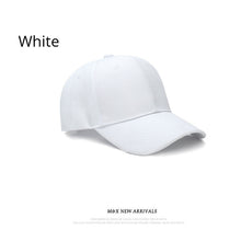 Load image into Gallery viewer, baseball cap casual all match solid color peaked cap