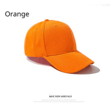 Load image into Gallery viewer, baseball cap casual all match solid color peaked cap