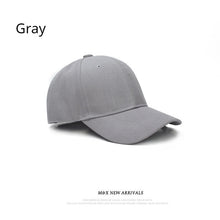 Load image into Gallery viewer, baseball cap casual all match solid color peaked cap