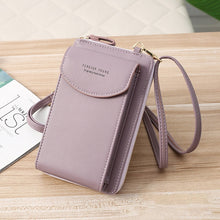 Load image into Gallery viewer, Women PU Leather Large Capacity Mobile Package