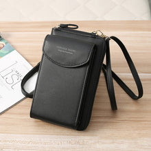 Load image into Gallery viewer, Women PU Leather Large Capacity Mobile Package