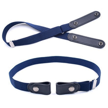 Load image into Gallery viewer, Men's Women's Buckle Elastic Elastic Belt