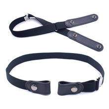 Load image into Gallery viewer, Men's Women's Buckle Elastic Elastic Belt