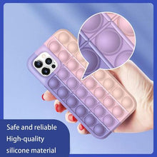 Load image into Gallery viewer, Push Pop Fidget Phone Case for iPhone