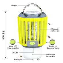 Load image into Gallery viewer, Portable Solar 3 in 1 Mosquito Killer Repellent LED Light Lamp