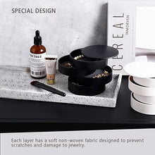Load image into Gallery viewer, 4 Tier Rotating Jewelry Box