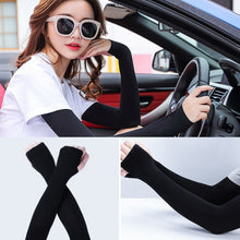 Load image into Gallery viewer, 2Pair Men Women Ice Silk Arm Sleeves Sports Sleeve Sun UV