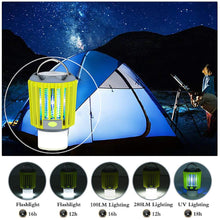 Load image into Gallery viewer, Portable Solar 3 in 1 Mosquito Killer Repellent LED Light Lamp