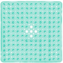 Load image into Gallery viewer, Square Shower Mats Non Slip Bath Mat with with Drain Holes