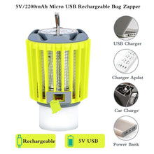 Load image into Gallery viewer, Portable Solar 3 in 1 Mosquito Killer Repellent LED Light Lamp