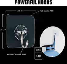Load image into Gallery viewer, 10 free punching seamless self-adhesive hooks