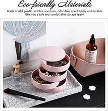 Load image into Gallery viewer, 4 Tier Rotating Jewelry Box