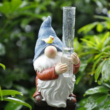 Load image into Gallery viewer, Resin Gnome Rain Gauges Garden Statue