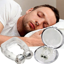Load image into Gallery viewer, 4 Anti-snoring device Anti-snoring magnetic nose clip