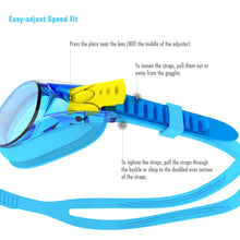 Load image into Gallery viewer, Swimming goggles for 3-10 years old children