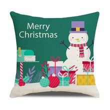 Load image into Gallery viewer, A set of 4-piece 18x18in Christmas Pillow Covers